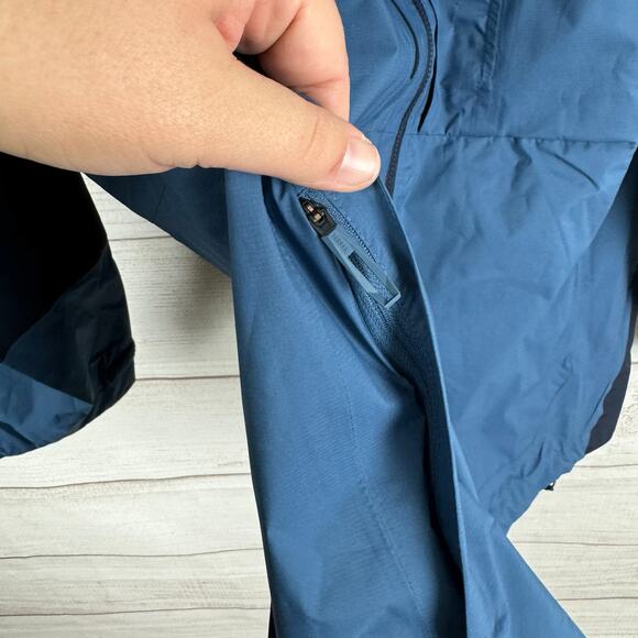 Adidas Plus Size Blue Terrex Xploric RAIN.RDY Hiking Jacket Size 1X - Picture 6 of 15